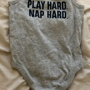 Garanimals Gray Sleeveless Bodysuit